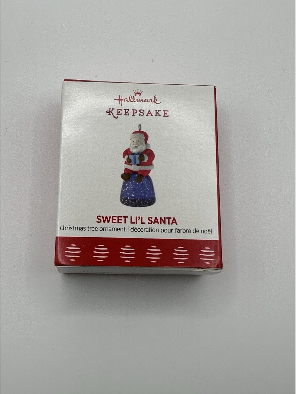2017 Hallmark Keepsake Miniature ~ Sweet Li'L Santa ~ Repaint ~ BNIB